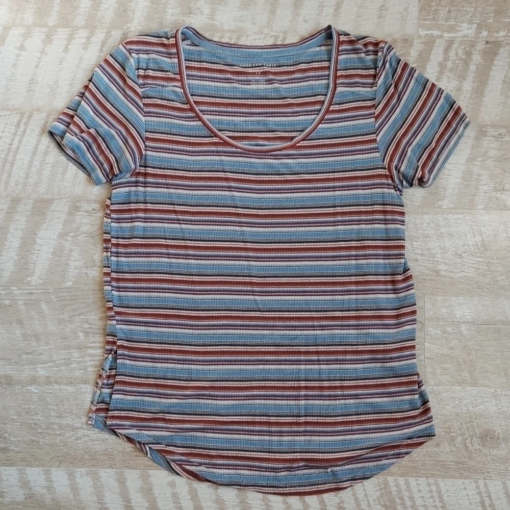 AEO Soft & Sexy Scoop Neck Tee - Picture 3 of 12